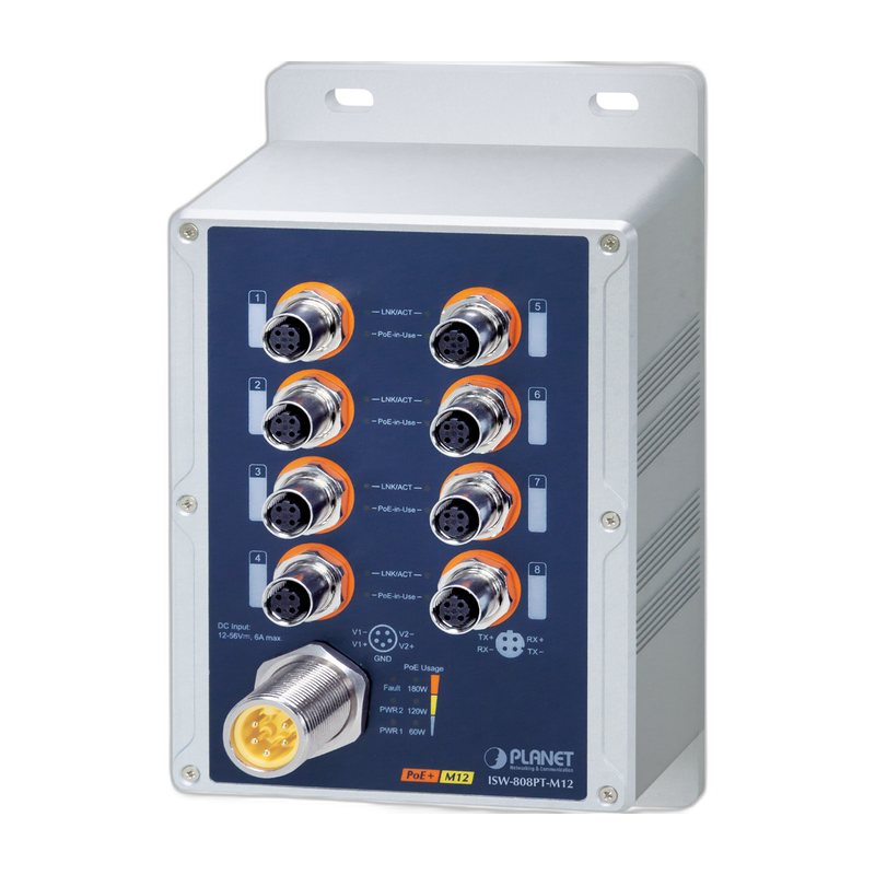 PLANET ISW-808PT-M12