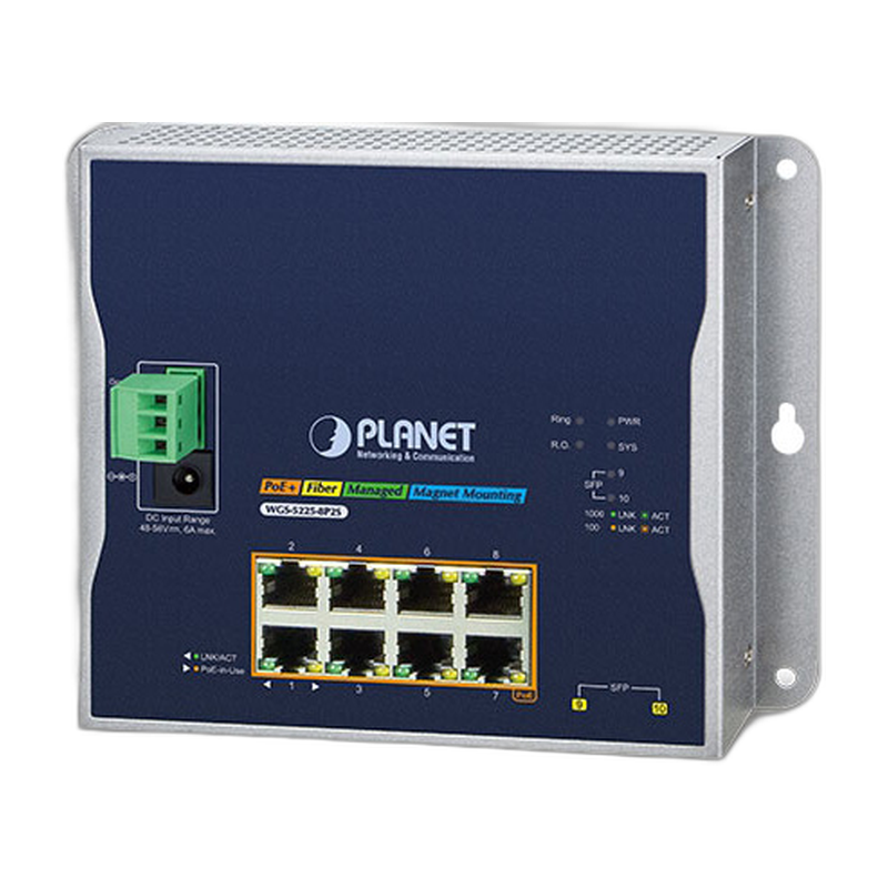 PLANET WGS-5225-8P2S