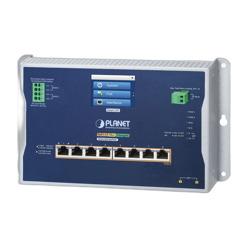 PLANET WGS-5225-8UP2SV