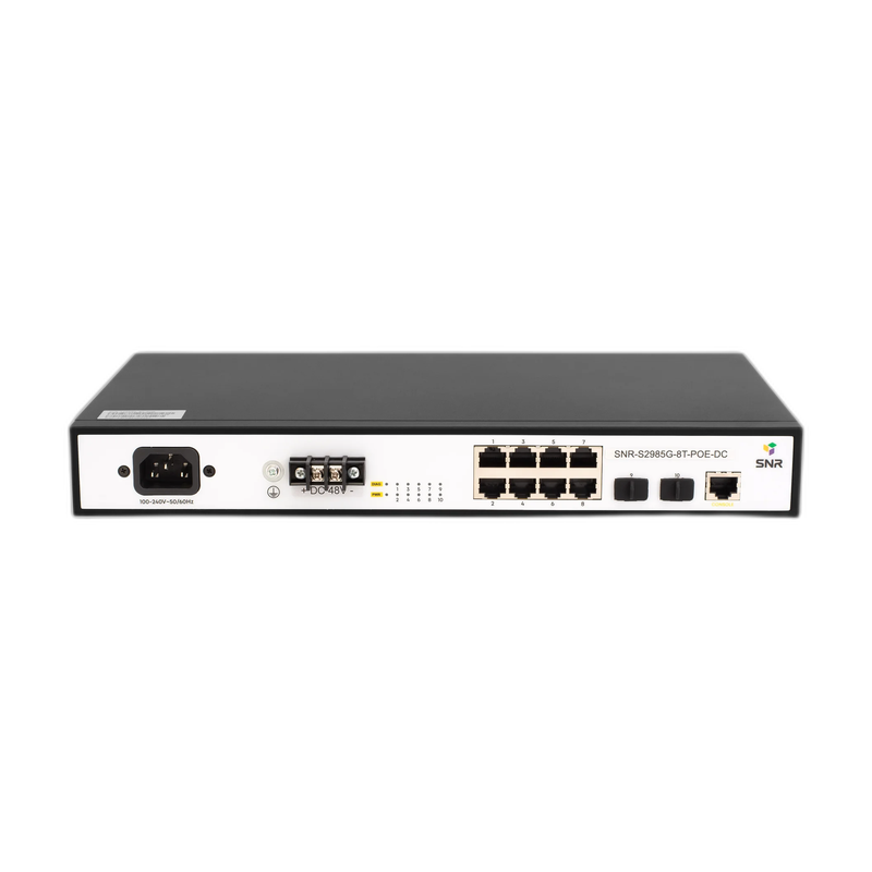 SNR-S2985G-8T-POE-DC