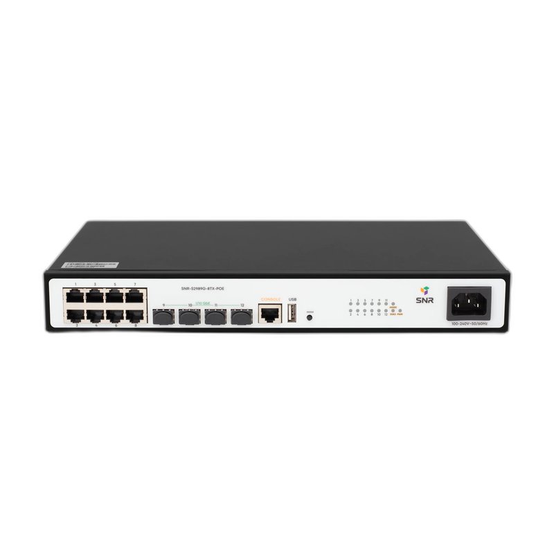 SNR-S2989G-8TX-POE